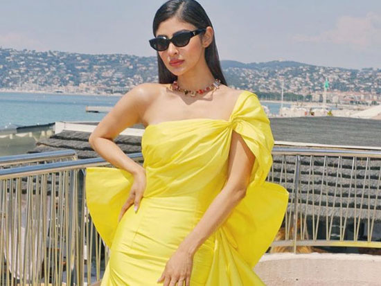 Magnificent Clicks Of Mouni Roy In Yellow